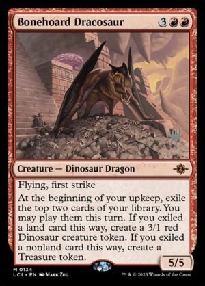 Bonehoard Dracosaur - Foil<br /><span class="collector-number">Collector No. 134p</span>
