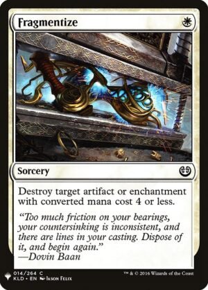 Fragmentize<br /><span class="collector-number">Collector No. KLD-14</span>
