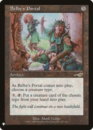 Belbe's Portal<br /><span class="collector-number">Collector No. NEM-127</span>