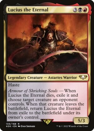 Lucius the Eternal<br /><span class="collector-number">Collector No. 130</span>
