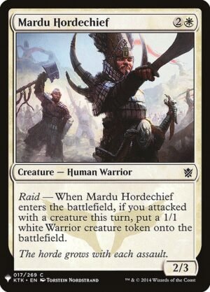 Mardu Hordechief<br /><span class="collector-number">Collector No. KTK-17</span>
