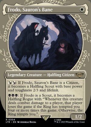 Frodo, Sauron's Bane<br /><span class="collector-number">Collector No. 304</span>