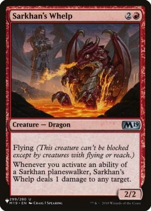 Sarkhan's Whelp<br /><span class="collector-number">Collector No. M19-299</span>