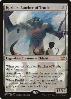 Kozilek, Butcher of Truth<br /><span class="collector-number">Collector No. 5</span>