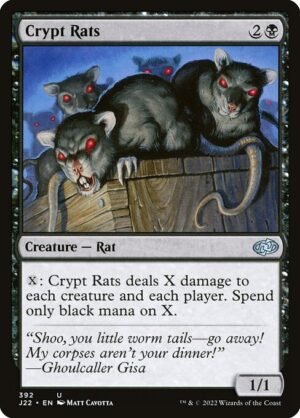 Crypt Rats<br /><span class="collector-number">Collector No. 392</span>