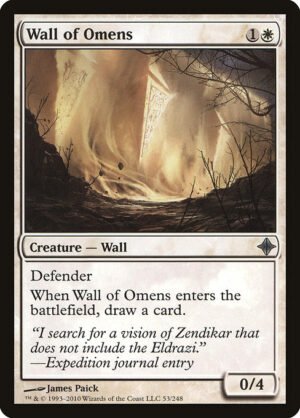 Wall of Omens<br /><span class="collector-number">Collector No. 53</span>