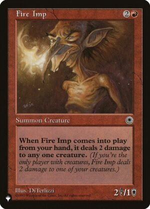 Fire Imp<br /><span class="collector-number">Collector No. POR-126</span>