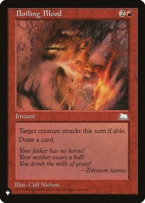 Boiling Blood<br /><span class="collector-number">Collector No. WTH-92</span>