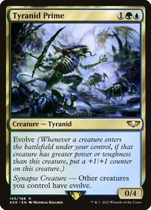 Tyranid Prime<br /><span class="collector-number">Collector No. 145</span>