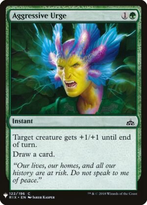 Aggressive Urge<br /><span class="collector-number">Collector No. RIX-122</span>