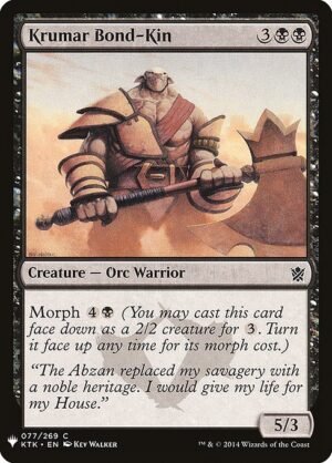 Krumar Bond-Kin<br /><span class="collector-number">Collector No. KTK-77</span>