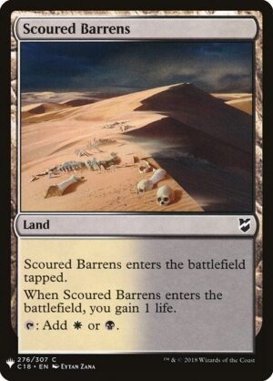 Scoured Barrens<br /><span class="collector-number">Collector No. C18-276</span>