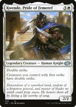 Kwende, Pride of Femeref<br /><span class="collector-number">Collector No. 205</span>