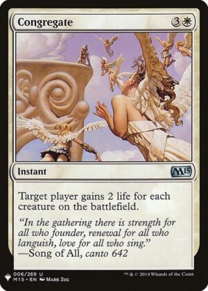 Congregate<br /><span class="collector-number">Collector No. M15-6</span>