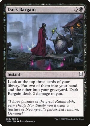 Dark Bargain<br /><span class="collector-number">Collector No. 83</span>