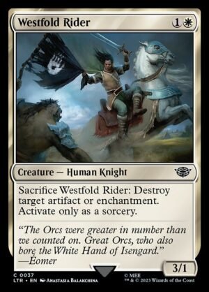 Westfold Rider<br /><span class="collector-number">Collector No. 37</span>