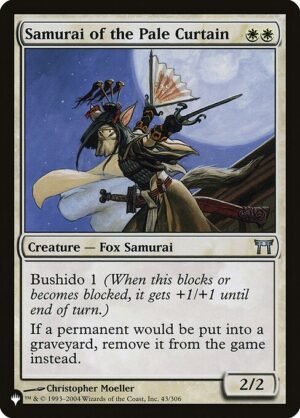 Samurai of the Pale Curtain<br /><span class="collector-number">Collector No. CHK-43</span>