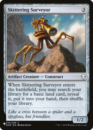 Skittering Surveyor<br /><span class="collector-number">Collector No. DOM-230</span>