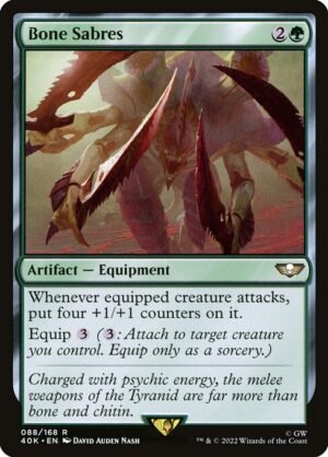 Bone Sabres<br /><span class="collector-number">Collector No. 88</span>