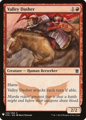 Valley Dasher<br /><span class="collector-number">Collector No. KTK-125</span>