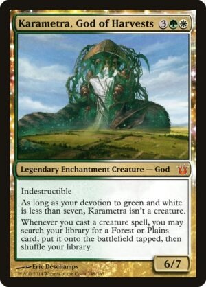 Karametra, God of Harvests<br /><span class="collector-number">Collector No. 148</span>