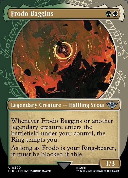 Frodo Baggins<br /><span class="collector-number">Collector No. 320</span>