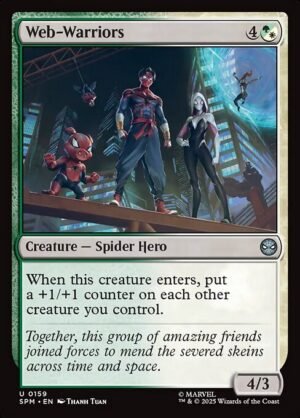 Web-Warriors - Foil<br /><span class="collector-number">Collector No. 159</span>