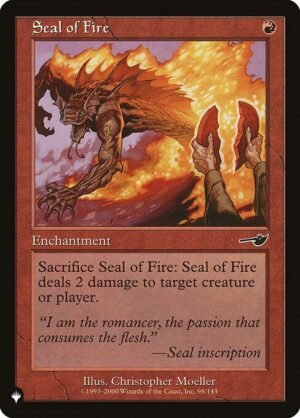 Seal of Fire<br /><span class="collector-number">Collector No. NEM-98</span>