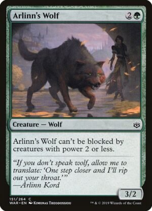 Arlinn's Wolf<br /><span class="collector-number">Collector No. 151</span>