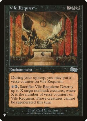 Vile Requiem<br /><span class="collector-number">Collector No. USG-167</span>