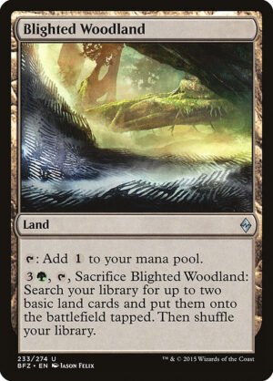 Blighted Woodland<br /><span class="collector-number">Collector No. 233</span>