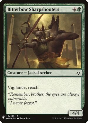 Bitterbow Sharpshooters<br /><span class="collector-number">Collector No. HOU-112</span>