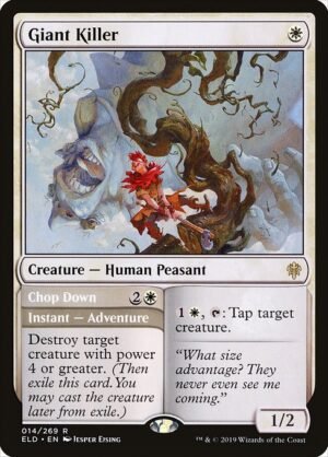 Giant Killer // Chop Down<br /><span class="collector-number">Collector No. 14</span>