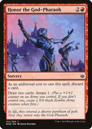 Honor the God-Pharaoh<br /><span class="collector-number">Collector No. 132</span>