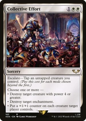 Collective Effort<br /><span class="collector-number">Collector No. 183</span>