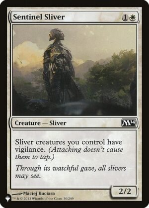 Sentinel Sliver<br /><span class="collector-number">Collector No. M14-30</span>