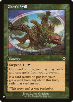 Gaea's Will<br /><span class="collector-number">Collector No. MH2-412</span>