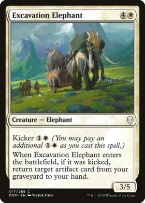 Excavation Elephant<br /><span class="collector-number">Collector No. 17</span>
