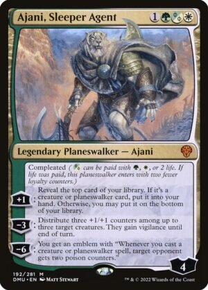 Ajani, Sleeper Agent - Foil<br /><span class="collector-number">Collector No. 192</span>