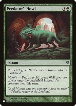 Predator's Howl<br /><span class="collector-number">Collector No. CNS-37</span>