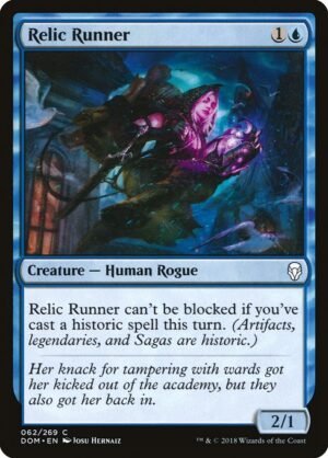 Relic Runner<br /><span class="collector-number">Collector No. 62</span>