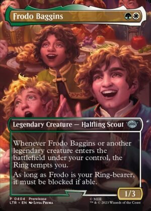 Frodo Baggins<br /><span class="collector-number">Collector No. 404</span>