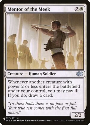 Mentor of the Meek<br /><span class="collector-number">Collector No. 2X2-17</span>