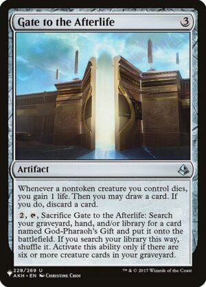 Gate to the Afterlife<br /><span class="collector-number">Collector No. AKH-228</span>