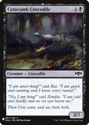 Catacomb Crocodile<br /><span class="collector-number">Collector No. RNA-67</span>