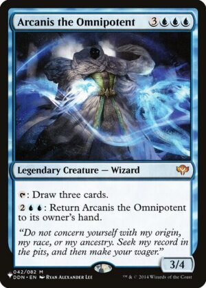 Arcanis the Omnipotent<br /><span class="collector-number">Collector No. DDN-42</span>
