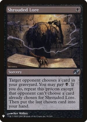 Shrouded Lore<br /><span class="collector-number">Collector No. PLC-91</span>