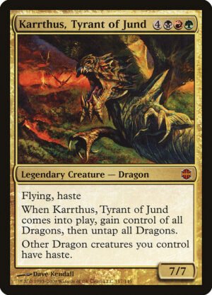 Karrthus, Tyrant of Jund<br /><span class="collector-number">Collector No. 117</span>