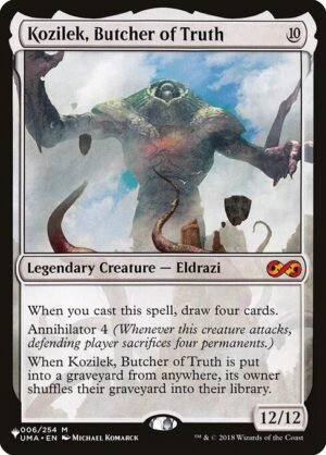Kozilek, Butcher of Truth<br /><span class="collector-number">Collector No. UMA-6</span>