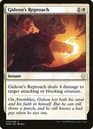 Gideon's Reproach<br /><span class="collector-number">Collector No. 19</span>